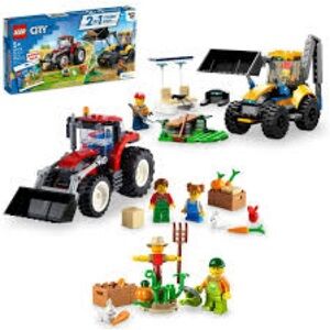 LEGO City Tractor and Farm Big Wheel Gift Set - 66772